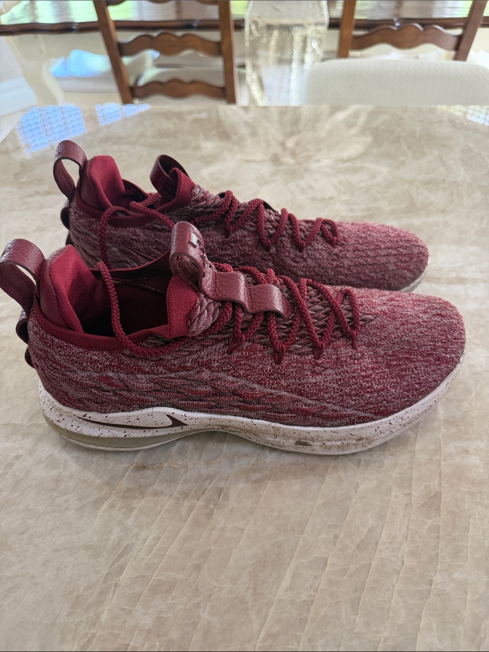 Size 11 Men KD 9 “The Sauce” Basketball Shoes Burgundy - Amazing Condition -